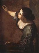 Artemisia gentileschi Self-Portrait as an Allegory of Painting china oil painting reproduction